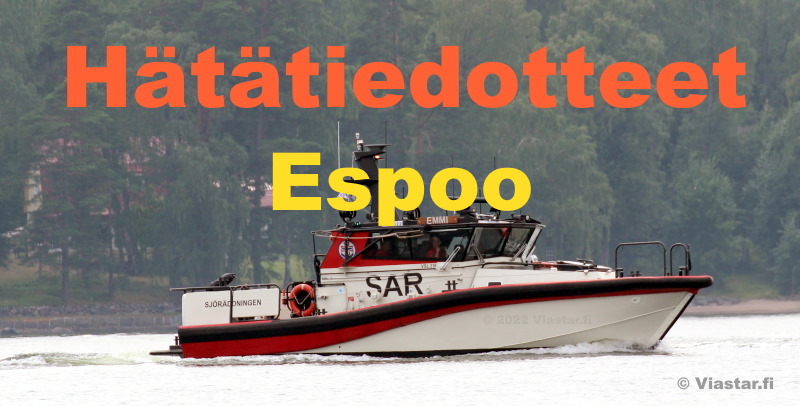 Hätätiedotteet Espoo | Hälytykset Espoossa | Pelastuslaitos