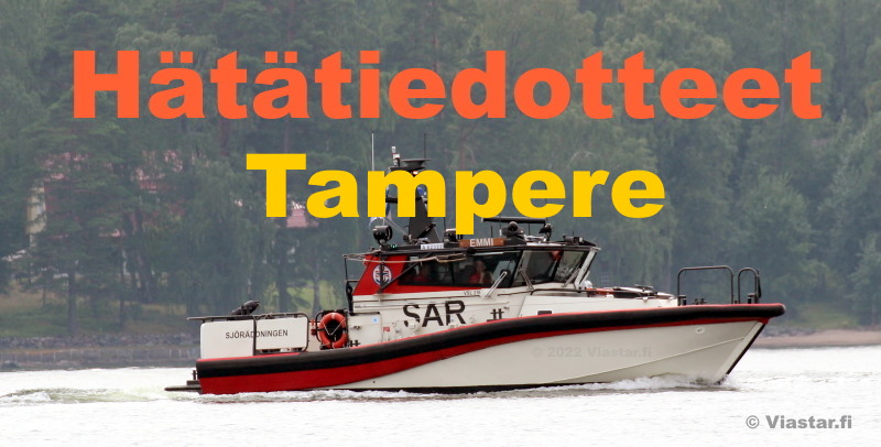 Hätätiedotteet Tampere | Hälytykset Tampereella | Pelastuslaitos